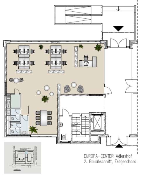 EUROPA-CENTER Adlerduo 1.+2. Bauabschnitt
